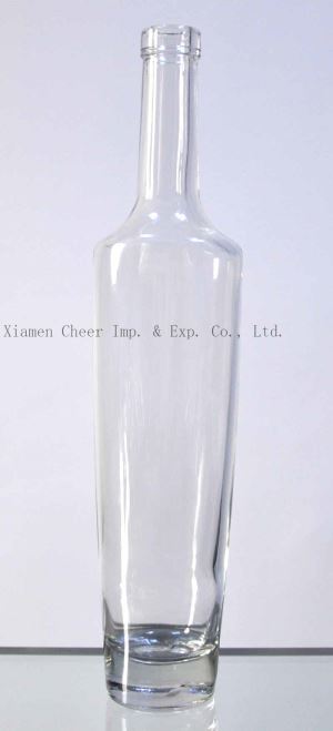 500ml putih jelas tinggi kaca botol (2963)