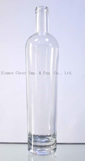 Botol arak tinggi kaca jernih 750ml (3478)