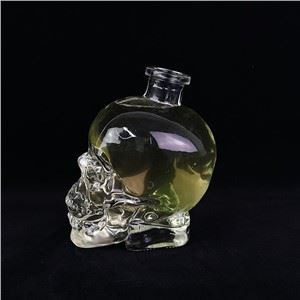 750ml Botol Kaca Super Jelas Bentuk Tengkorak